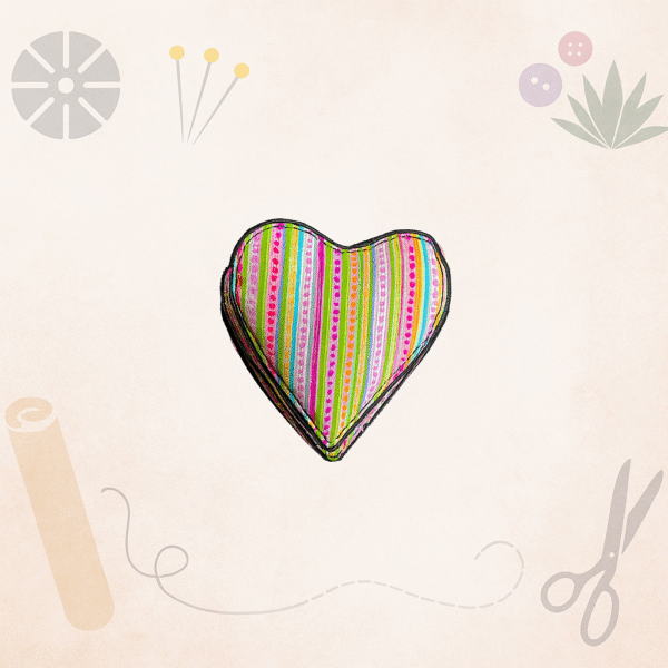 lingette lavable coeur – Image 4